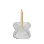 Load image into Gallery viewer, Glass Candle Holder
