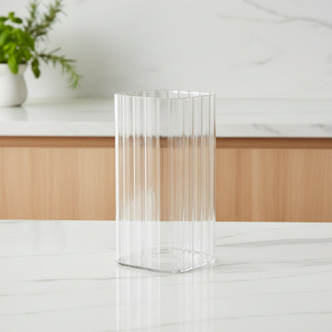 Square Tall Vase