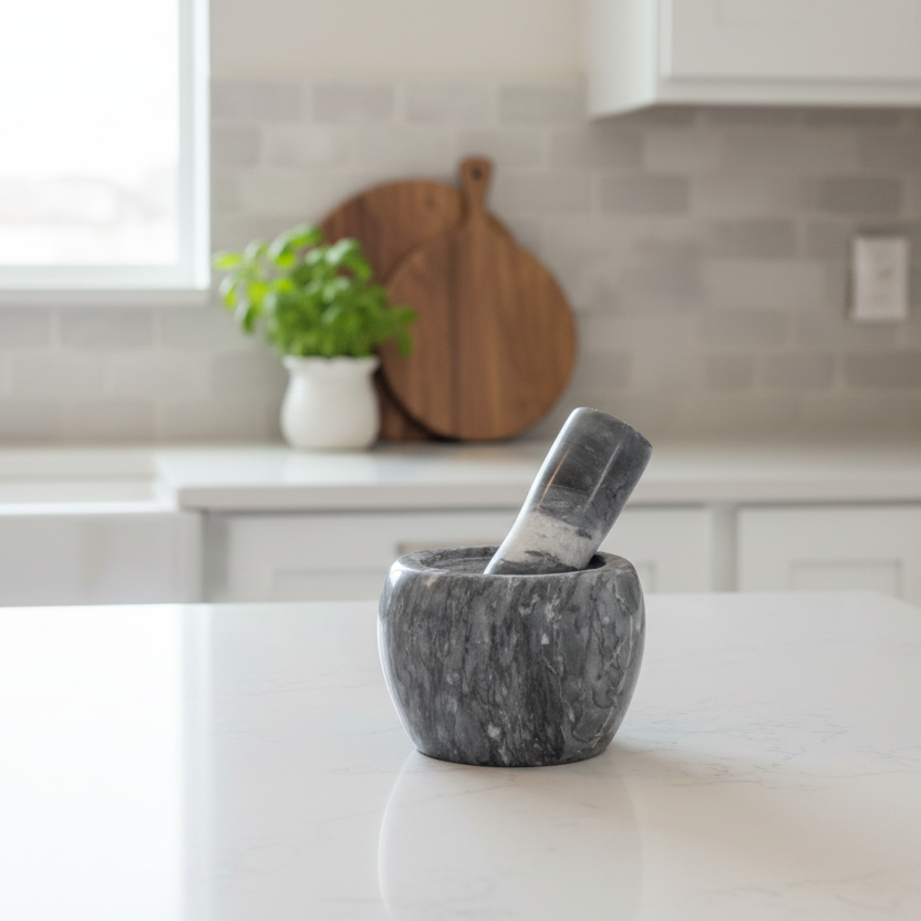 Mini Marble Mortar & Pestle