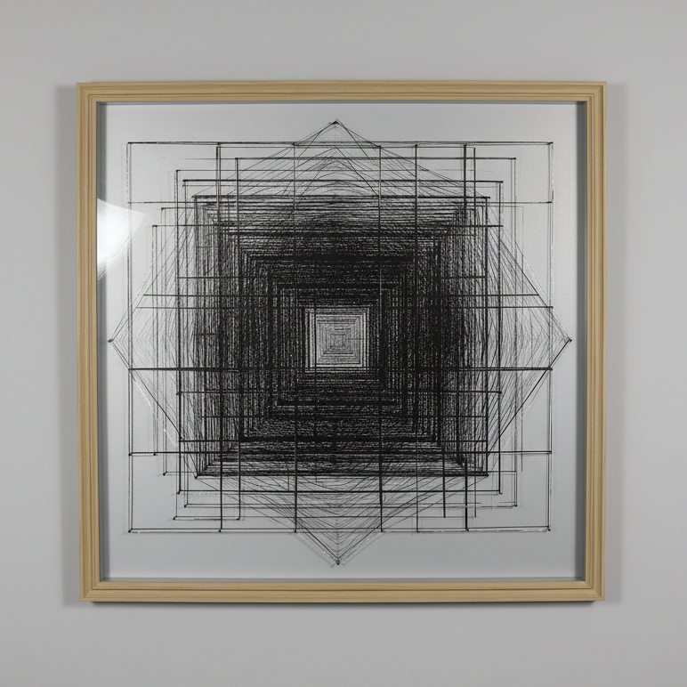 Wall Deco 80Cm X 80Cm