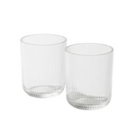 Load image into Gallery viewer, Striped Short Drinking Glass
