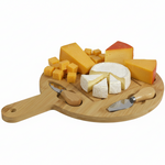 Load image into Gallery viewer, Bamboo Chese Board Set
