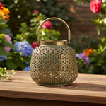 Load image into Gallery viewer, Gold Hanging Lantern
