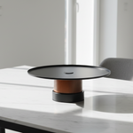 Load image into Gallery viewer, Black &amp; Brown Cake Stand
