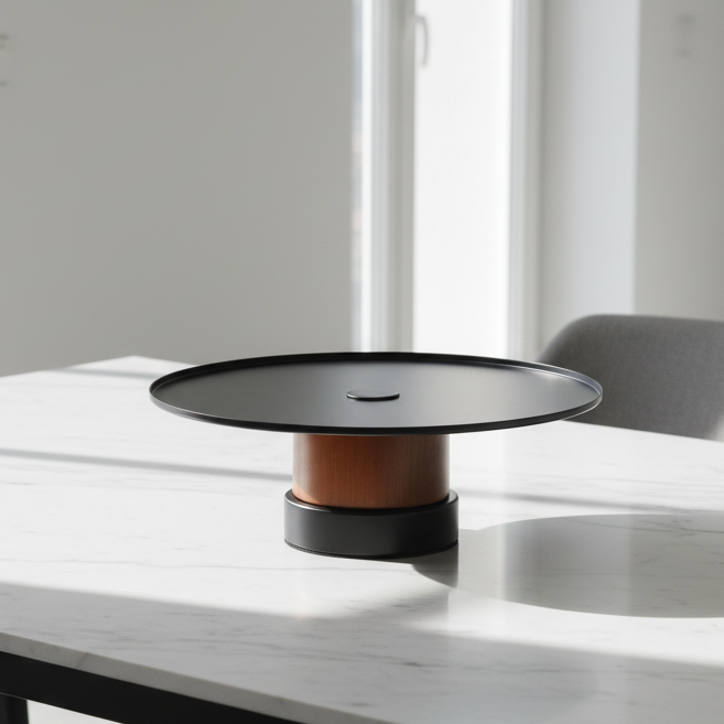 Black & Brown Cake Stand