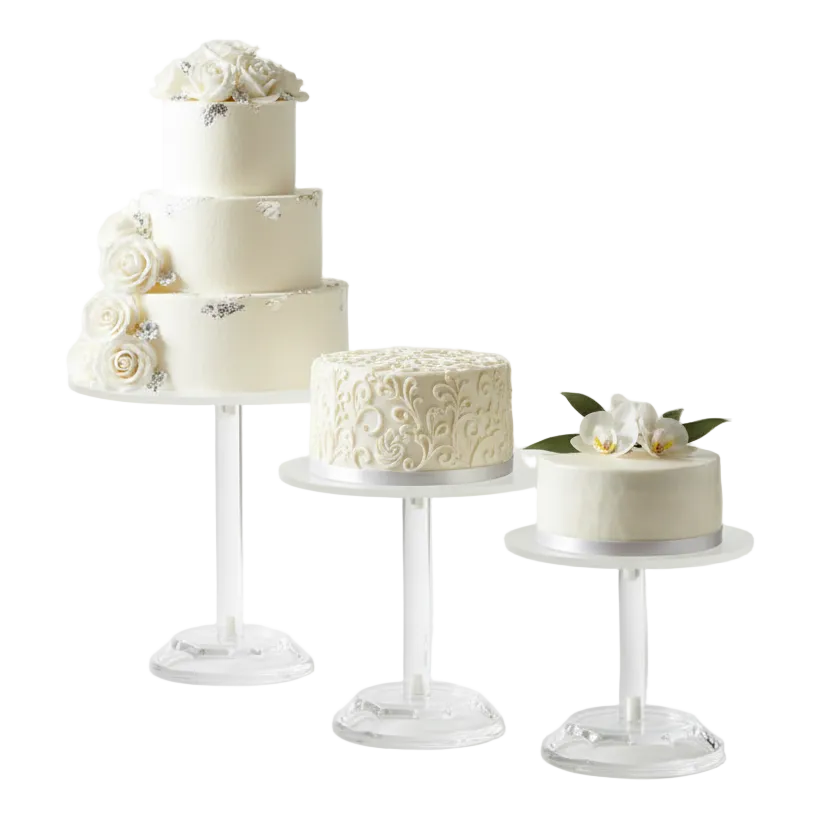 Transperant Cake Stand
