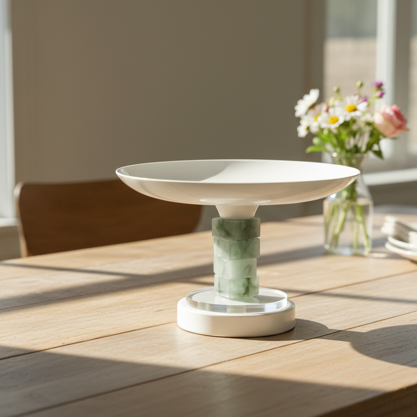 White Cake Stand