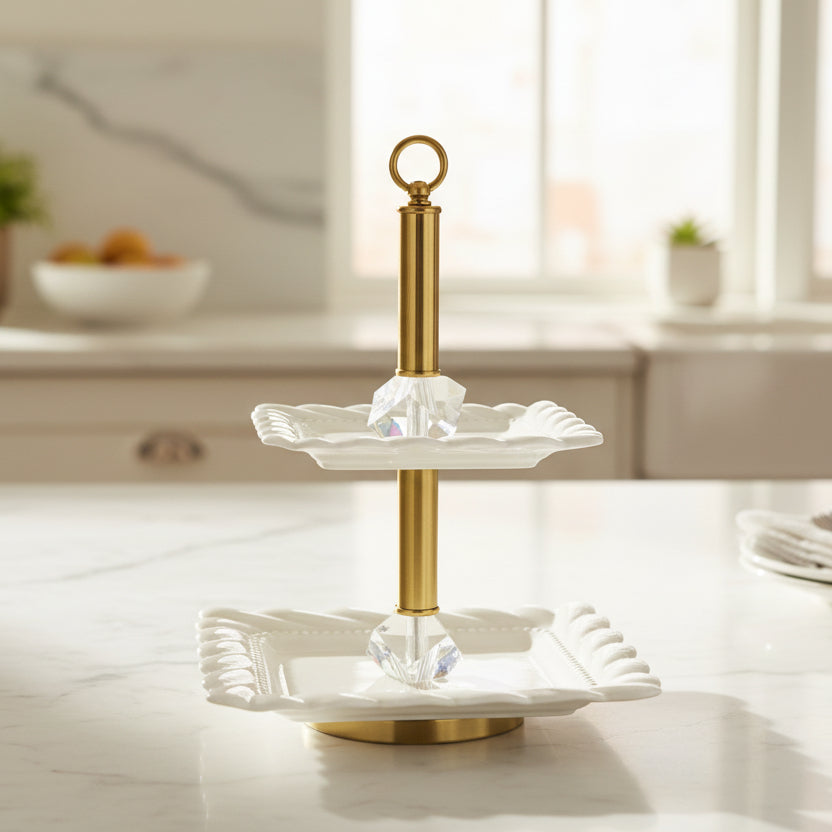 Gold & White 2 Tier Server