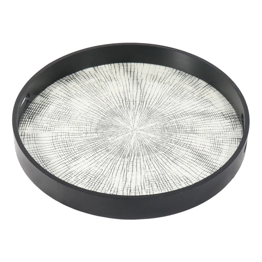 Striped Design Tray