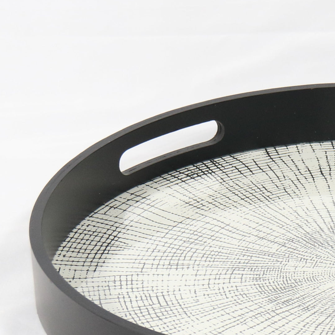 Striped Design Tray