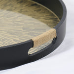 Load image into Gallery viewer, Black &amp; Gold Design Tray
