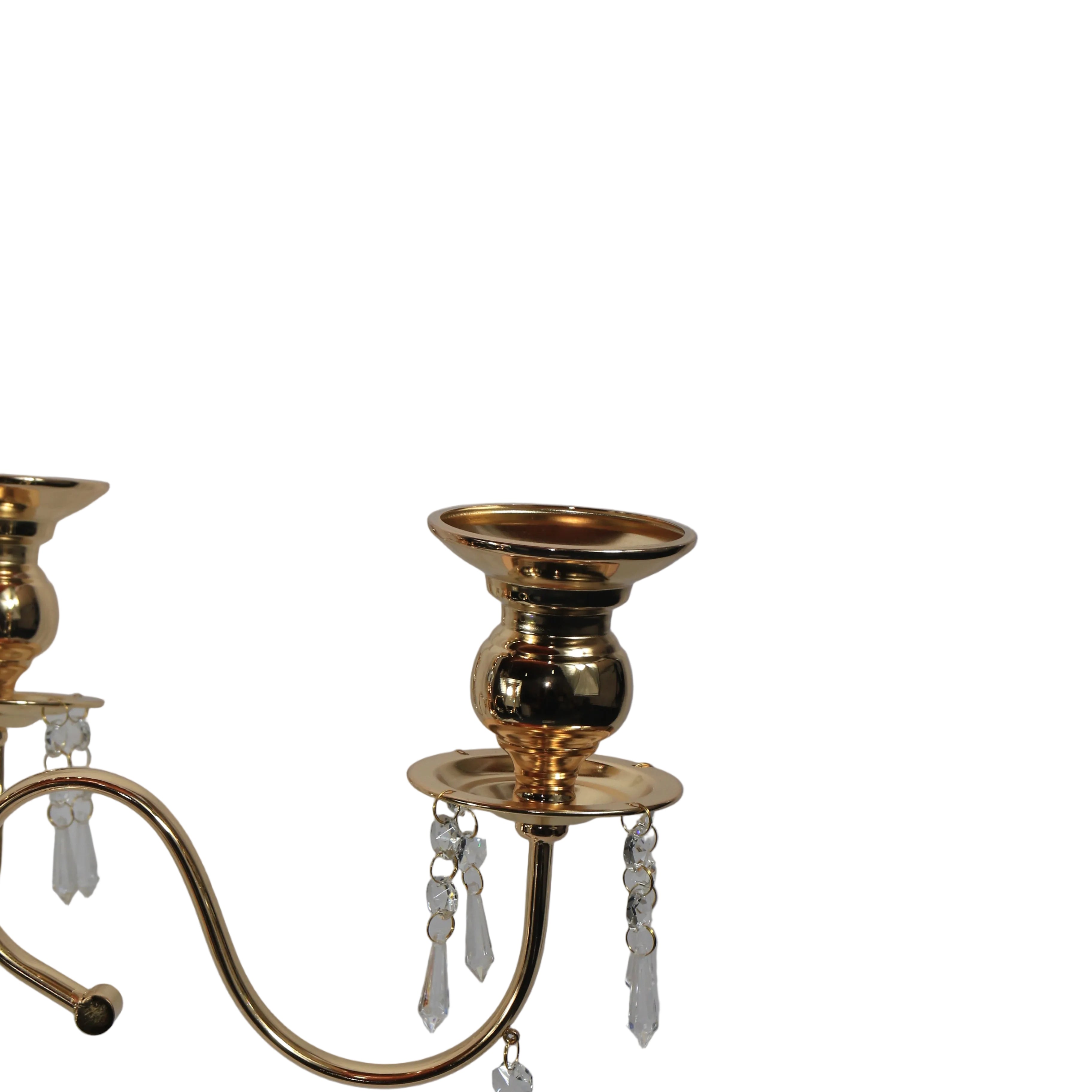 5 Arm Gold Candelabra