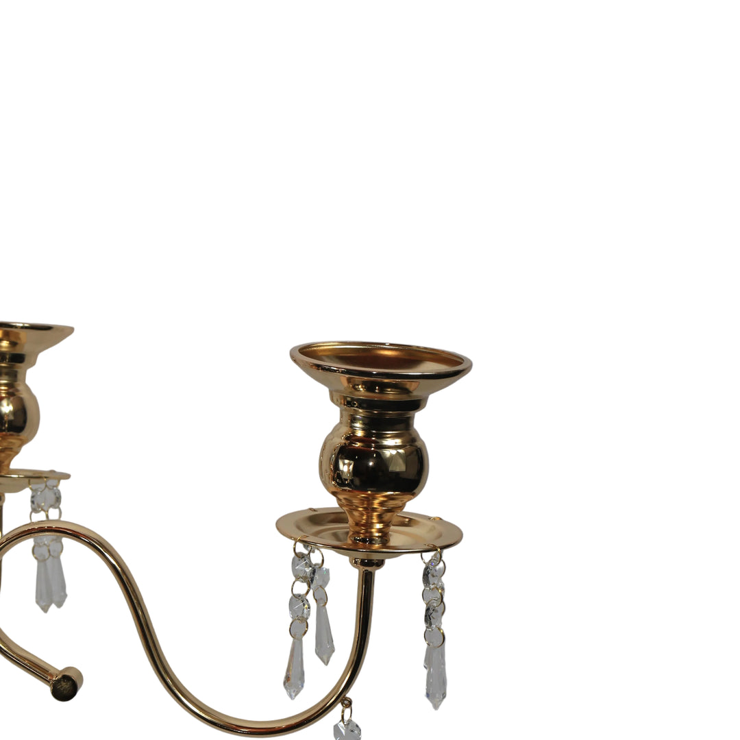 5 Arm Gold Candelabra