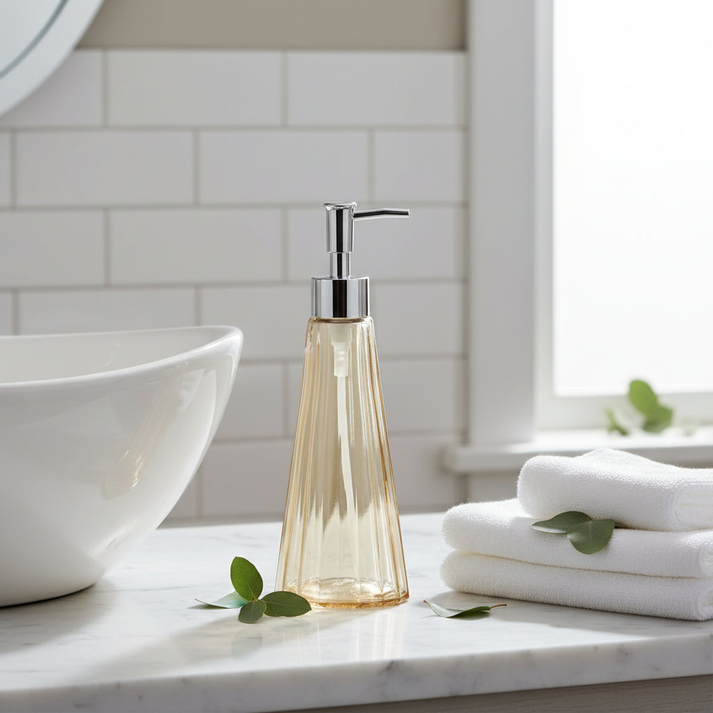 Soap Dispenser With Silver Nozzle