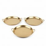 Load image into Gallery viewer, Rustic Design Round Tray With Handles
