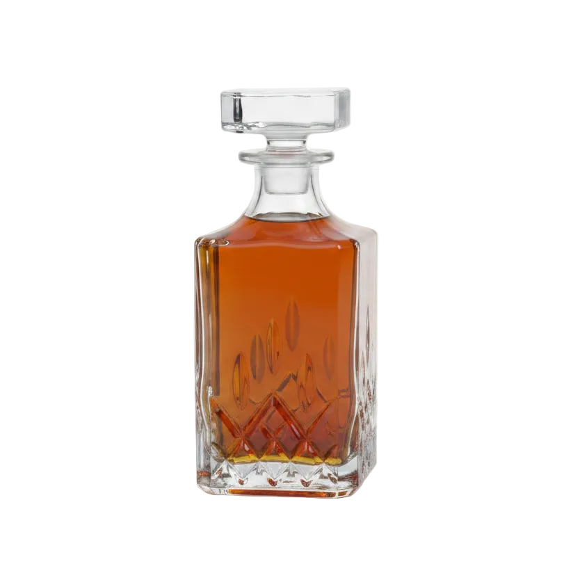 Square Design Decanter