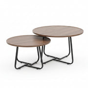 Black & Brown Nesting Table
