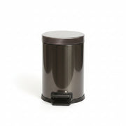 Black Titanium Pedal Bin 5L