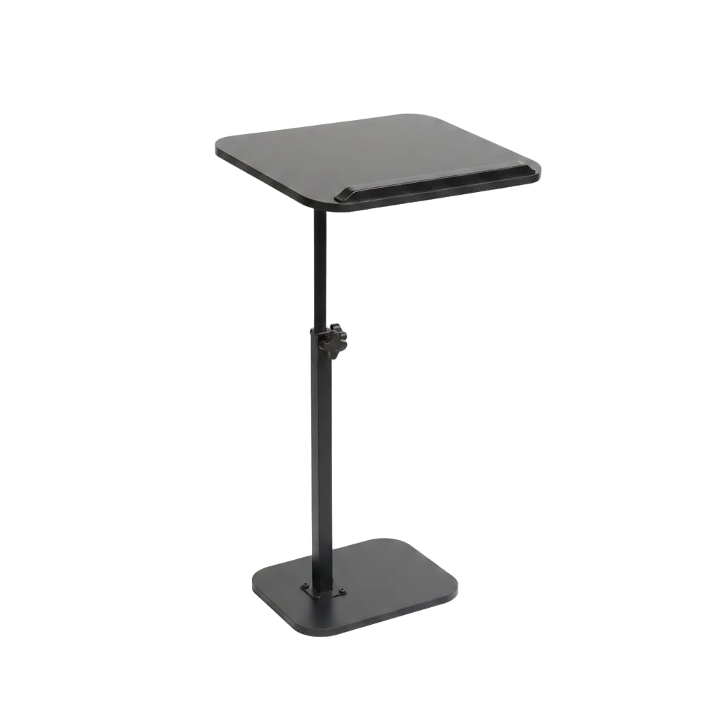 Black Top Rectangle Side Table