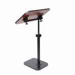 Load image into Gallery viewer, Black Top Rectangle Side Table
