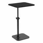 Load image into Gallery viewer, Black Top Rectangle Side Table
