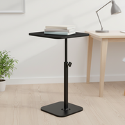 Black Top Rectangle Side Table
