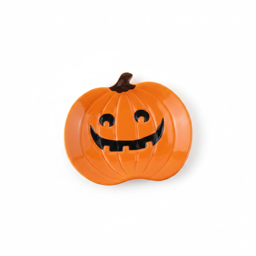 Halloween Pumpkin Plate