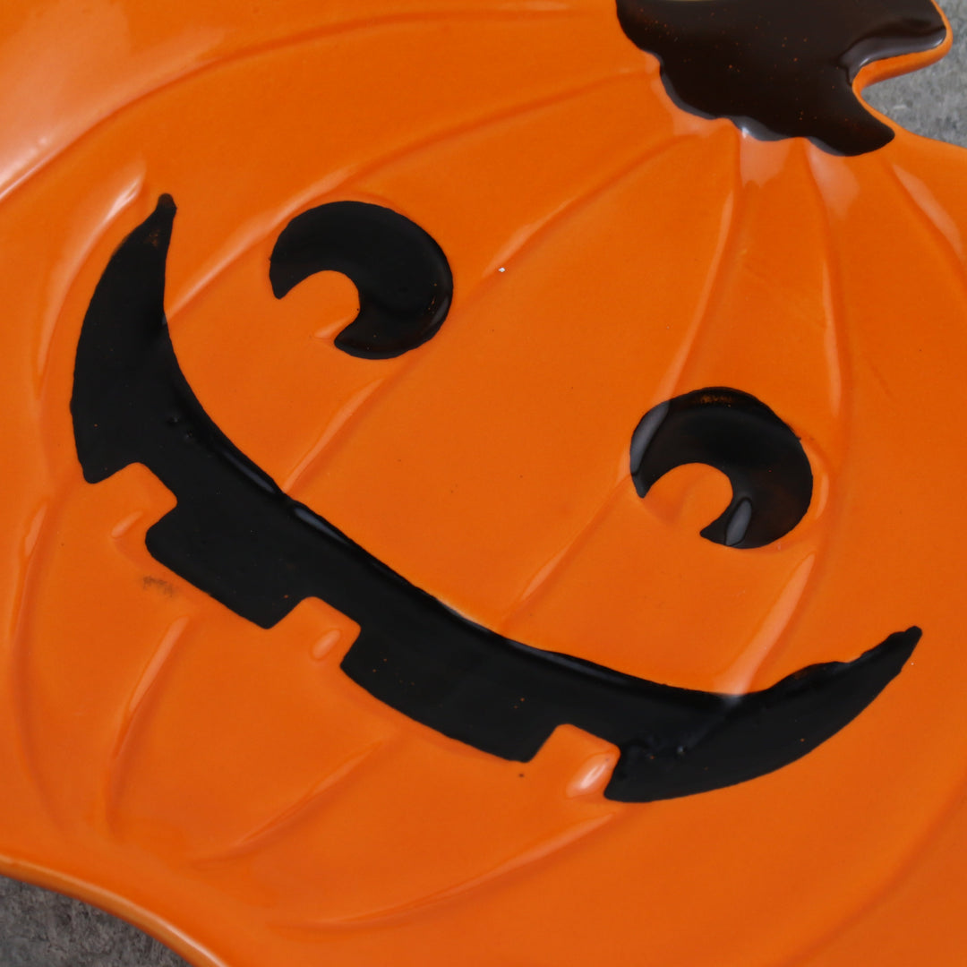 Halloween Pumpkin Plate