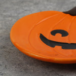 Load image into Gallery viewer, Halloween Pumpkin Plate
