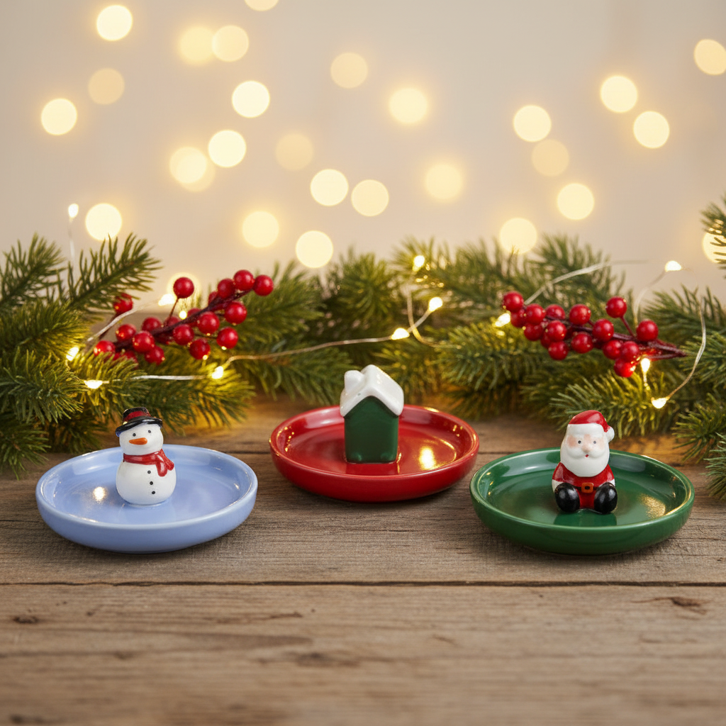 Tiny Christmas Plate