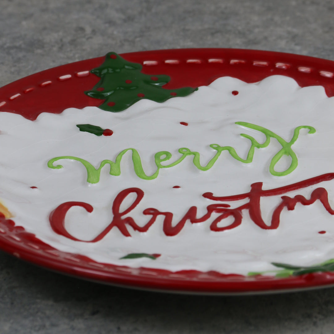 Merry Christmas Plate