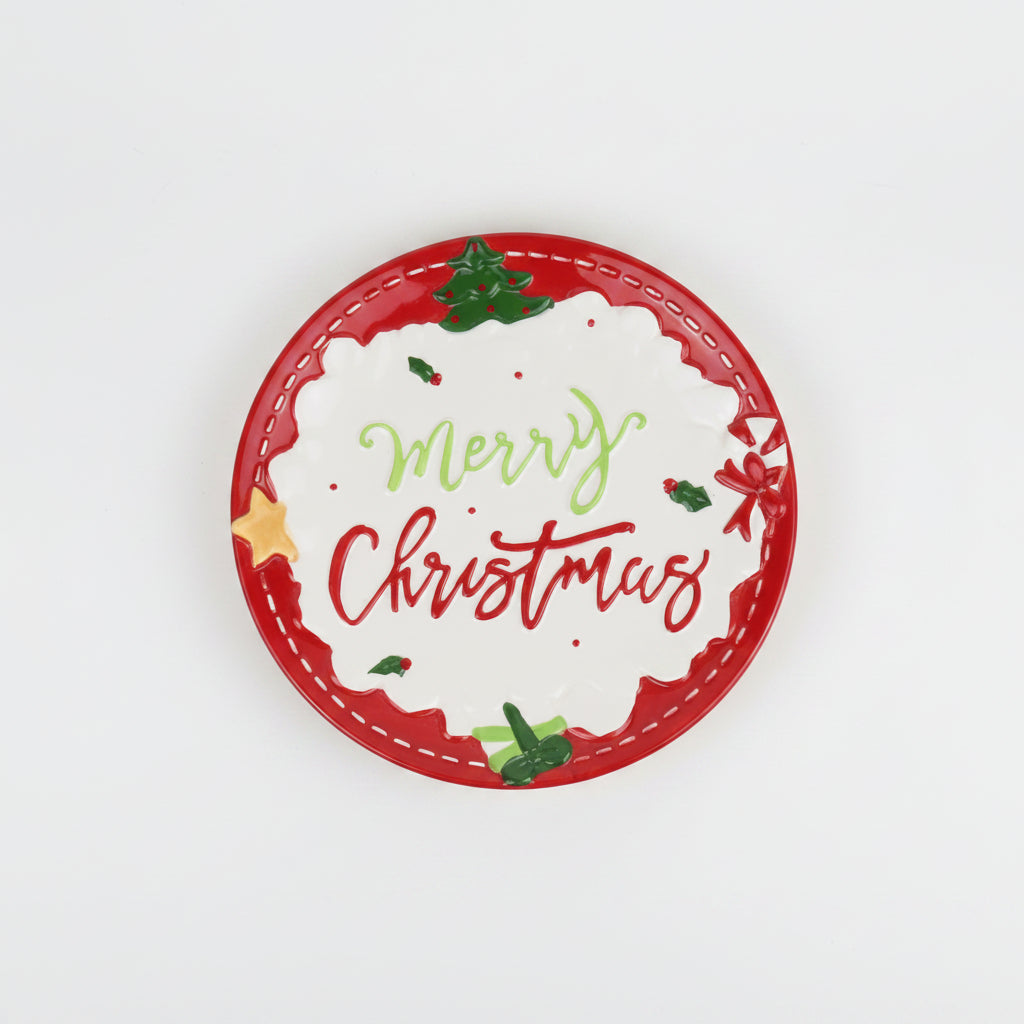 Merry Christmas Plate
