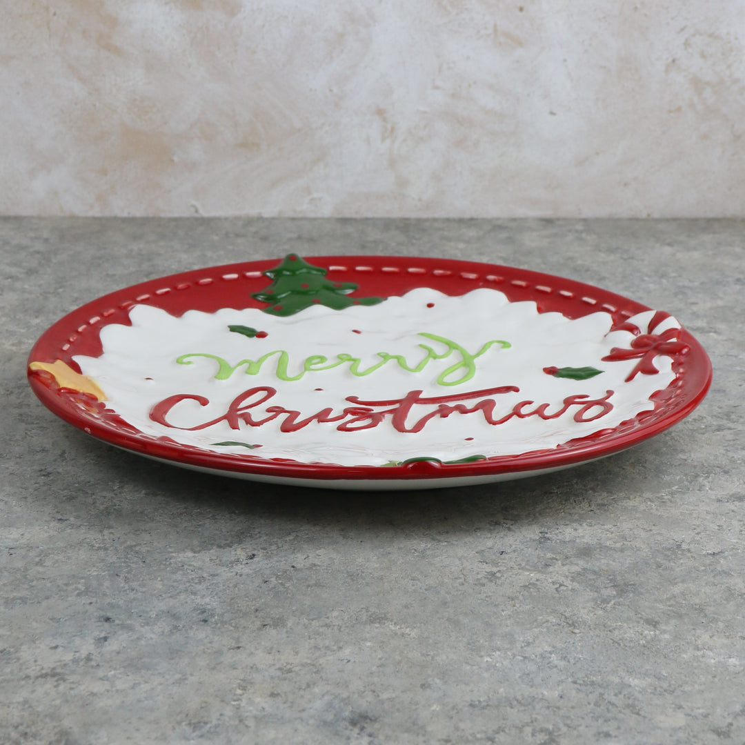 Merry Christmas Plate