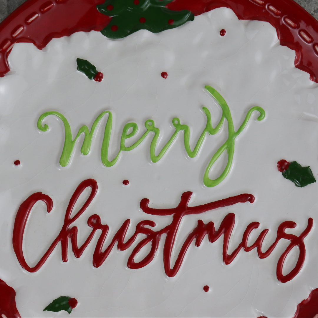 Merry Christmas Plate