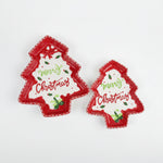 Load image into Gallery viewer, Merry Christmas Tree Platter
