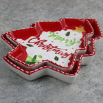 Load image into Gallery viewer, Merry Christmas Tree Platter
