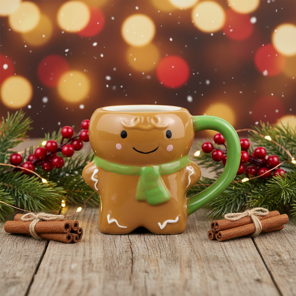 Gingerbread Boy Mug