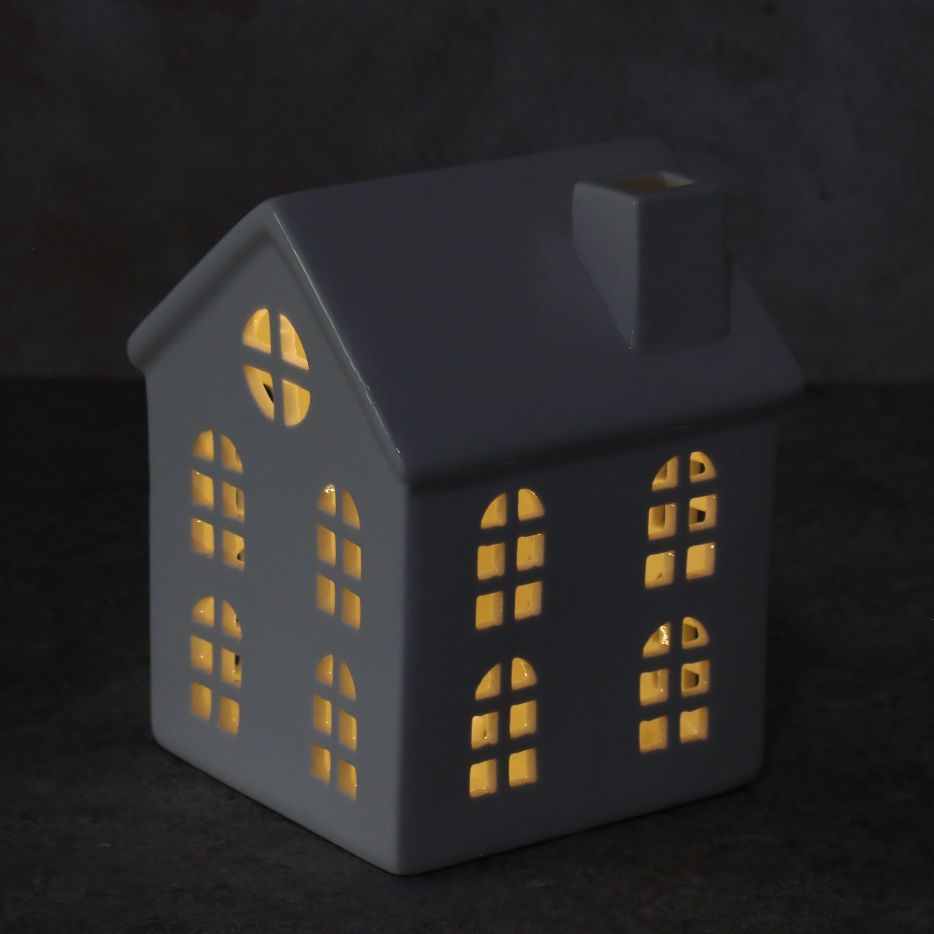 White LED House L