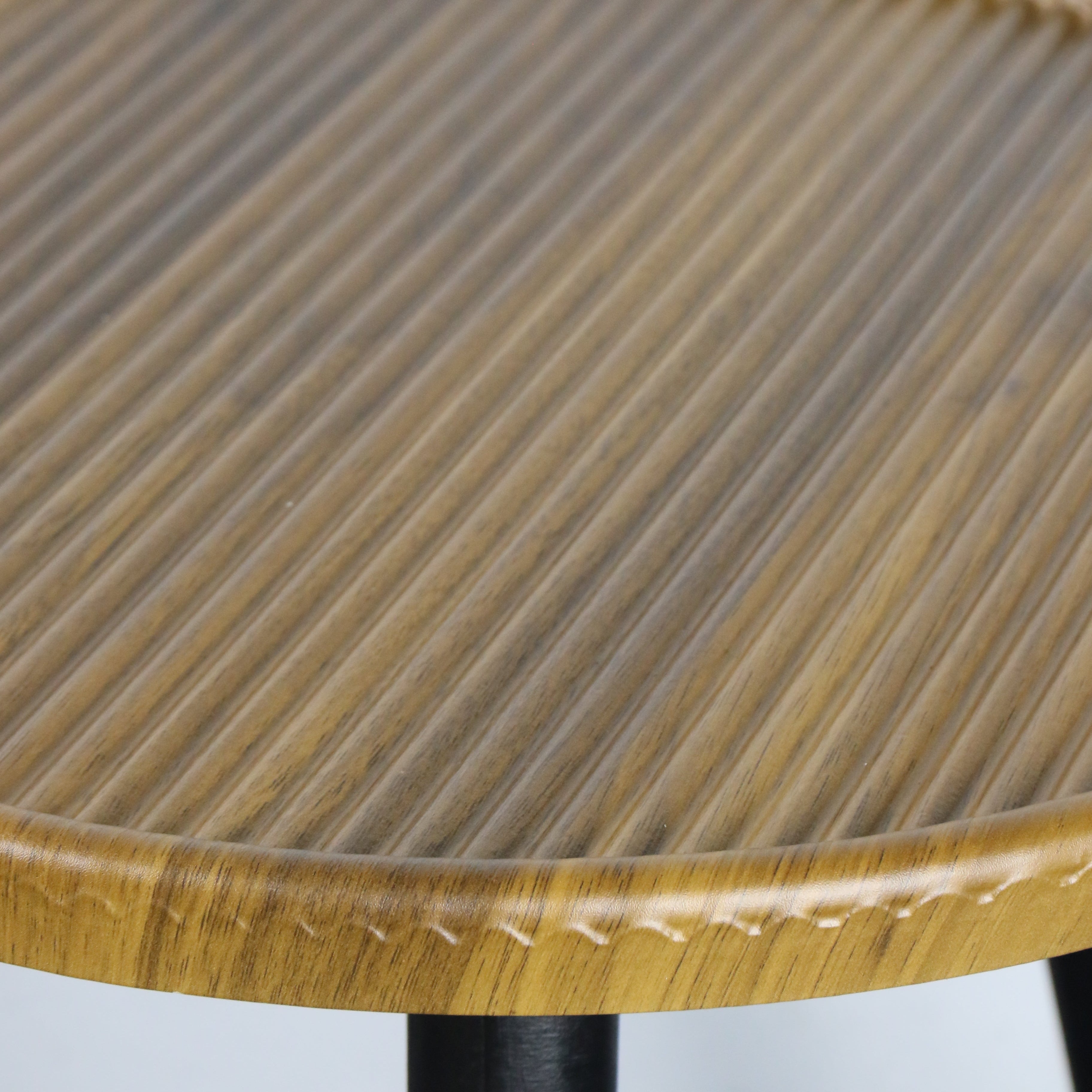 Wood-Top Accent Table