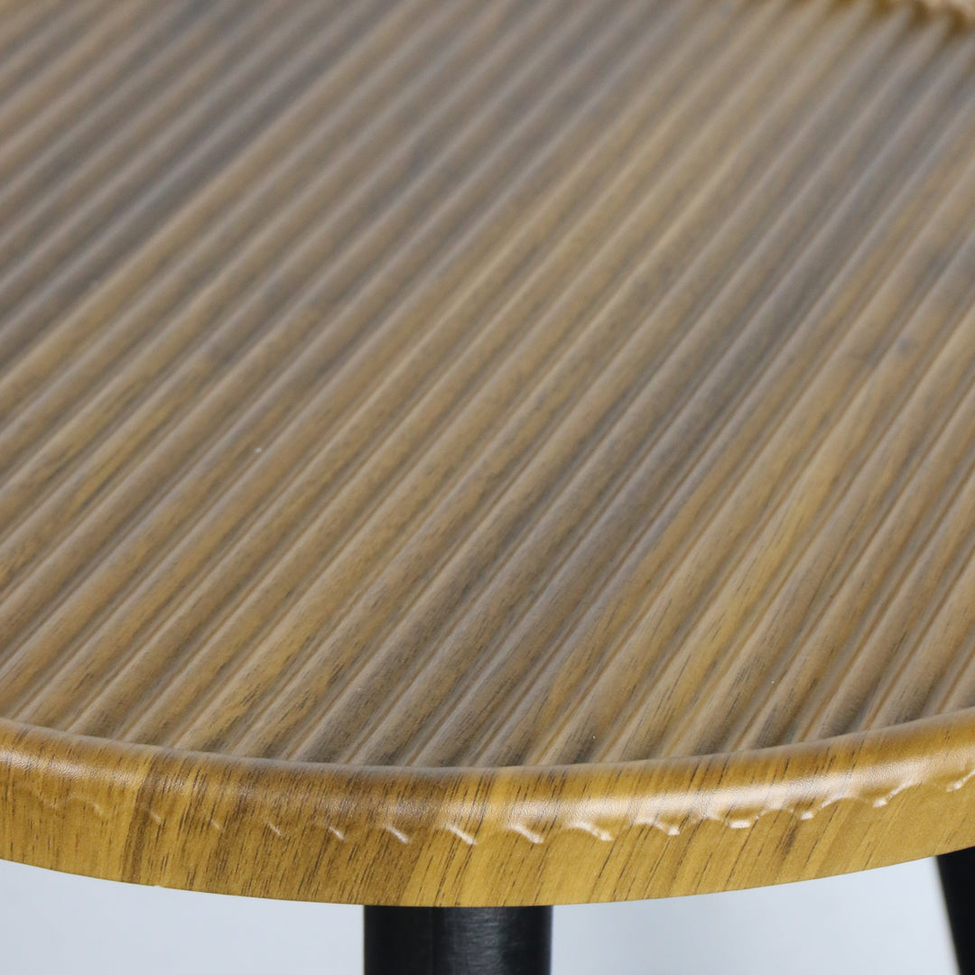 Wood Top Accent Table