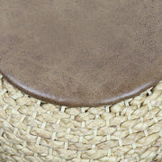 Woven Pouf Ottoman