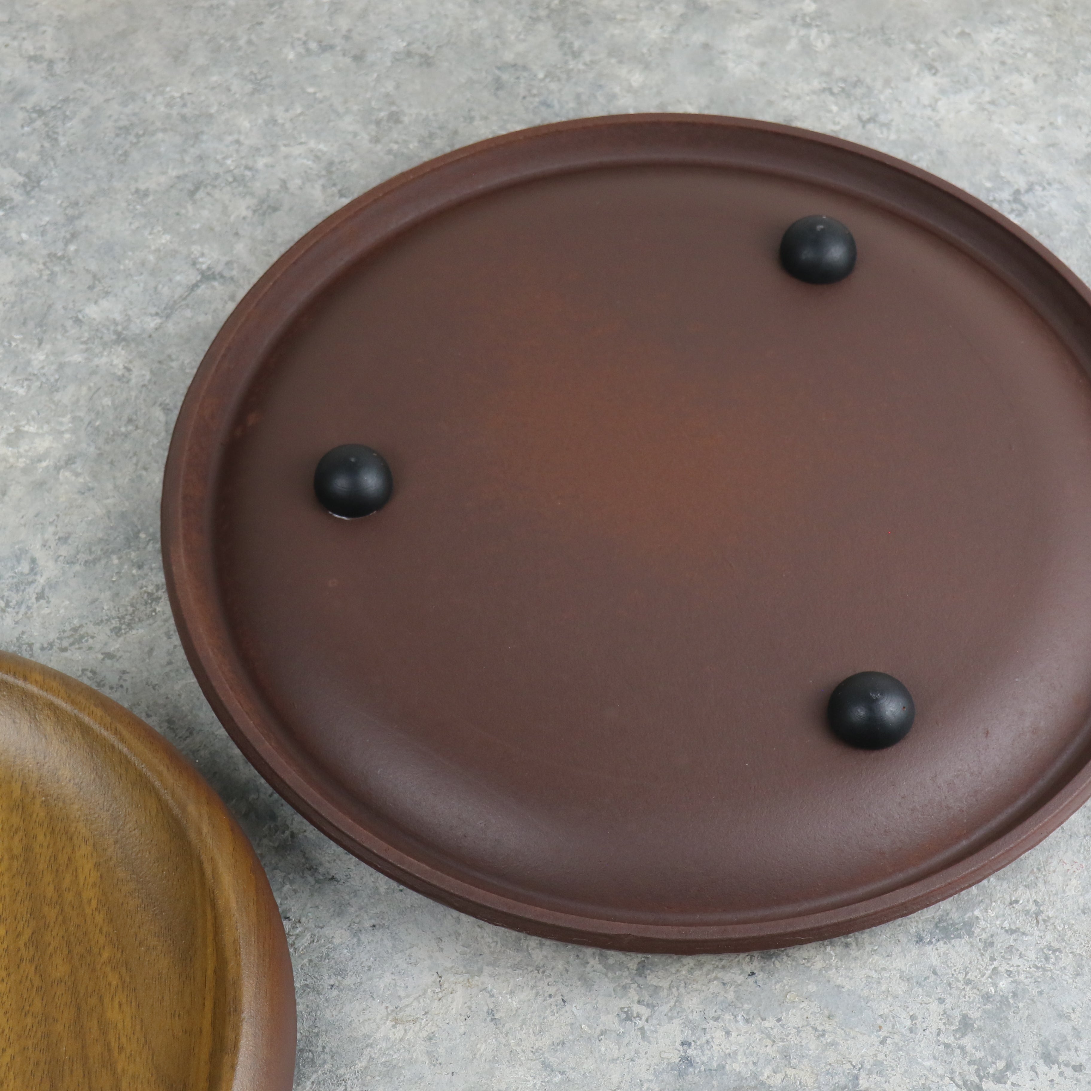 Wooden Round Platter