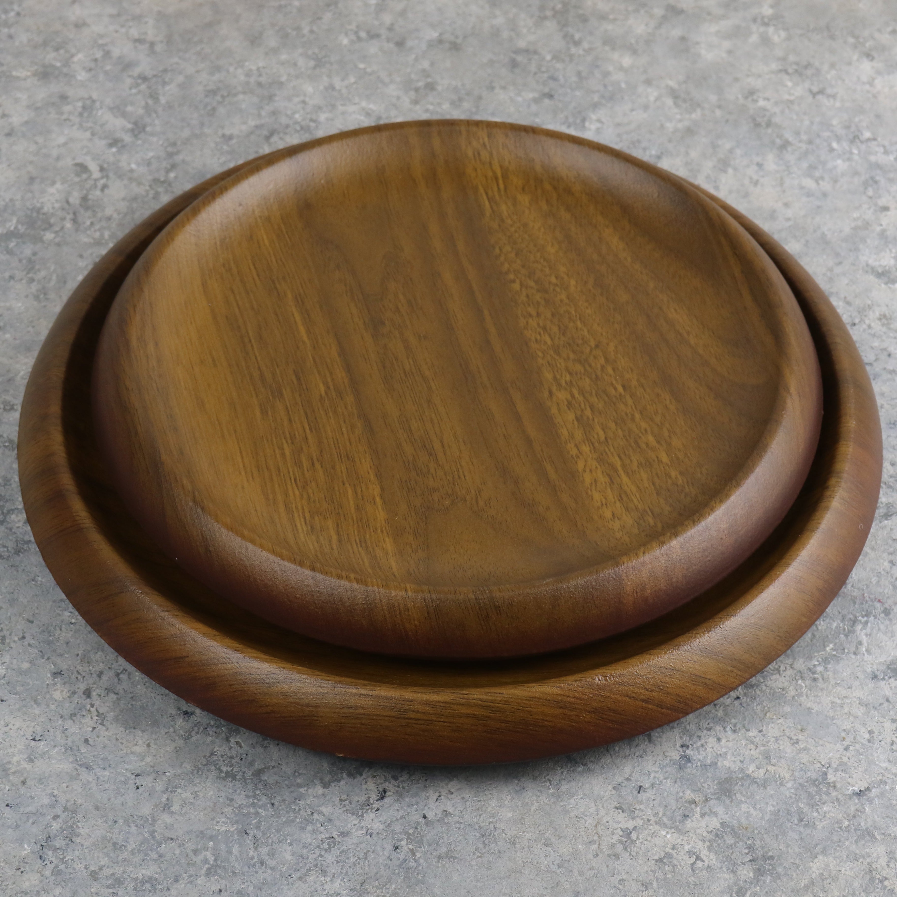 Wooden Round Platter