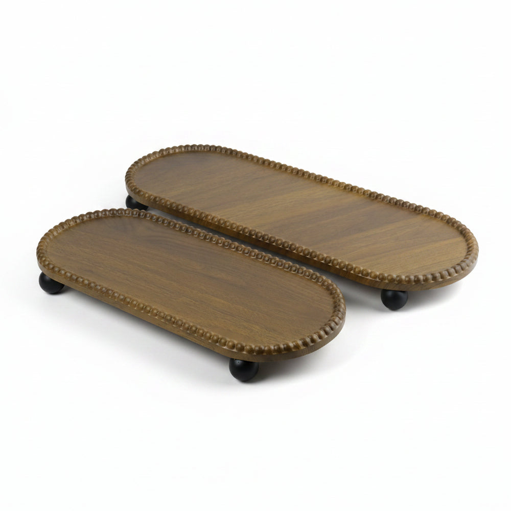 Wooden Oval Platter