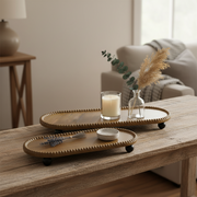 Wooden Oval Platter