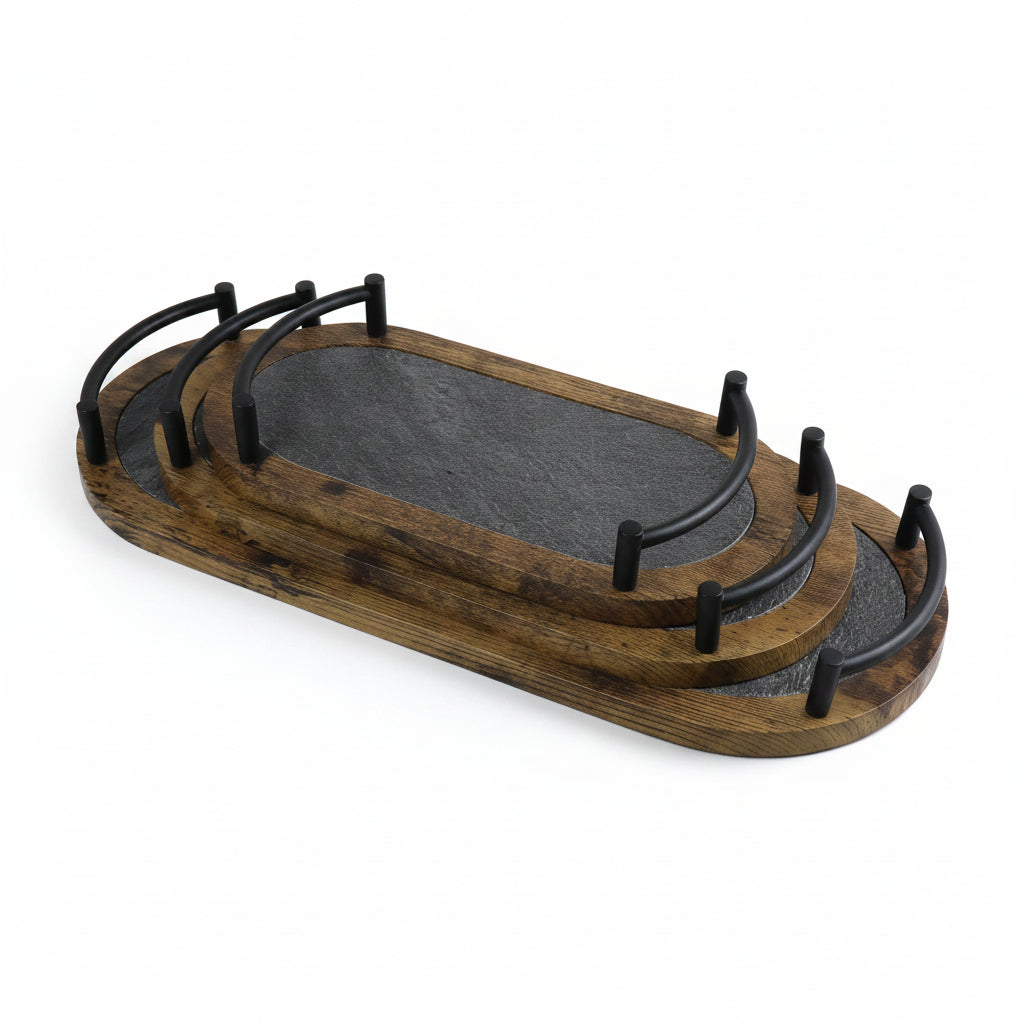 Oval Shaped Serving Tray
