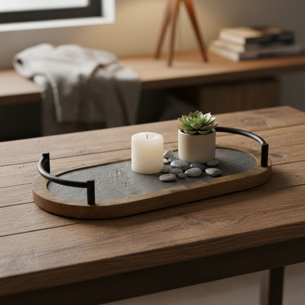 Oval Shaped Serving Tray