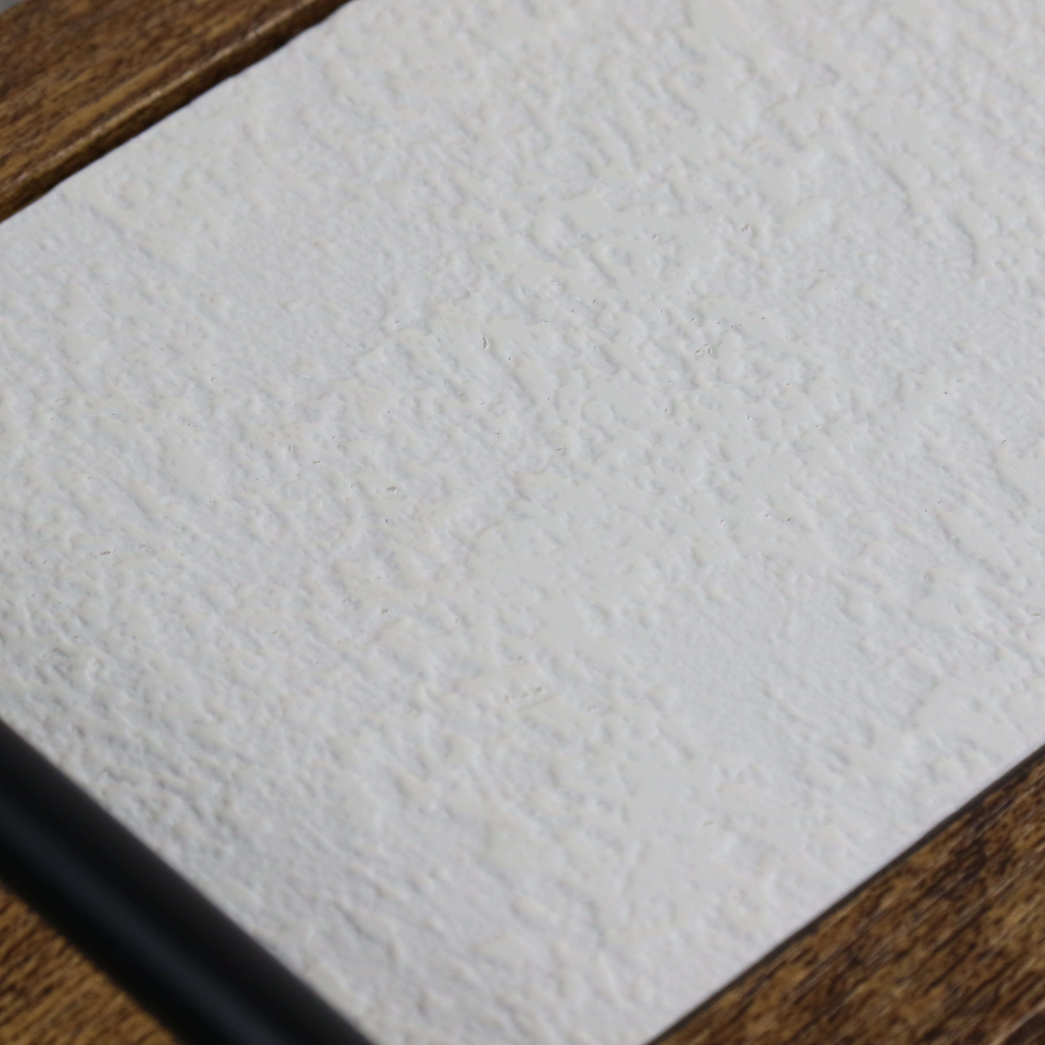 White & Brown Rectangle Tray