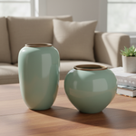 Load image into Gallery viewer, Green Vase
