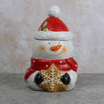 Load image into Gallery viewer, Snowman Cookie Jar
